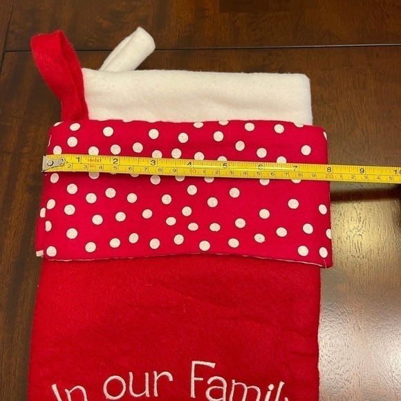 Snow Men Christmas Stocking Lot of 2 - Picture 4 of 5